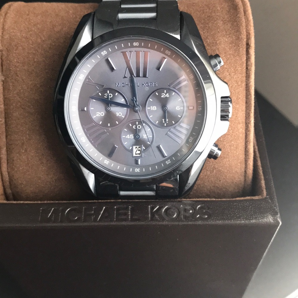 Michael Kors Blue Bradshaw Watch